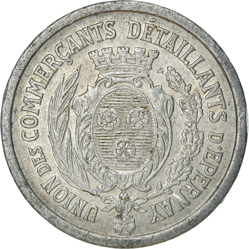 Münze, Frankreich, Chambre de Commerce, Epernay, 10 Centimes, 1922, VZ