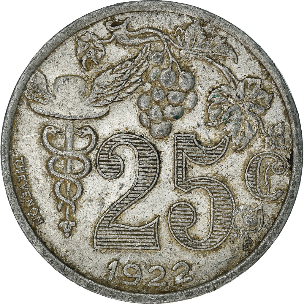 Münze, Frankreich, Union des Commerçants Détaillants, Epernay, 25 Centimes