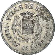 Moneta, Francia, Chambre de Commerce, Blois, 5 Centimes, 1918, BB, Alluminio