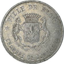Moneta, Francia, Chambre de Commerce, Blois, 10 Centimes, 1918, MB+, Alluminio