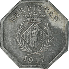 Munten, Frankrijk, Chambre Syndicale des Commerçants, Perpignan, 10 Centimes