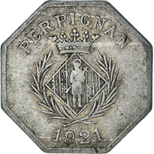 Moneta, Francia, Chambre Syndicale des Commerçants, Perpignan, 10 Centimes