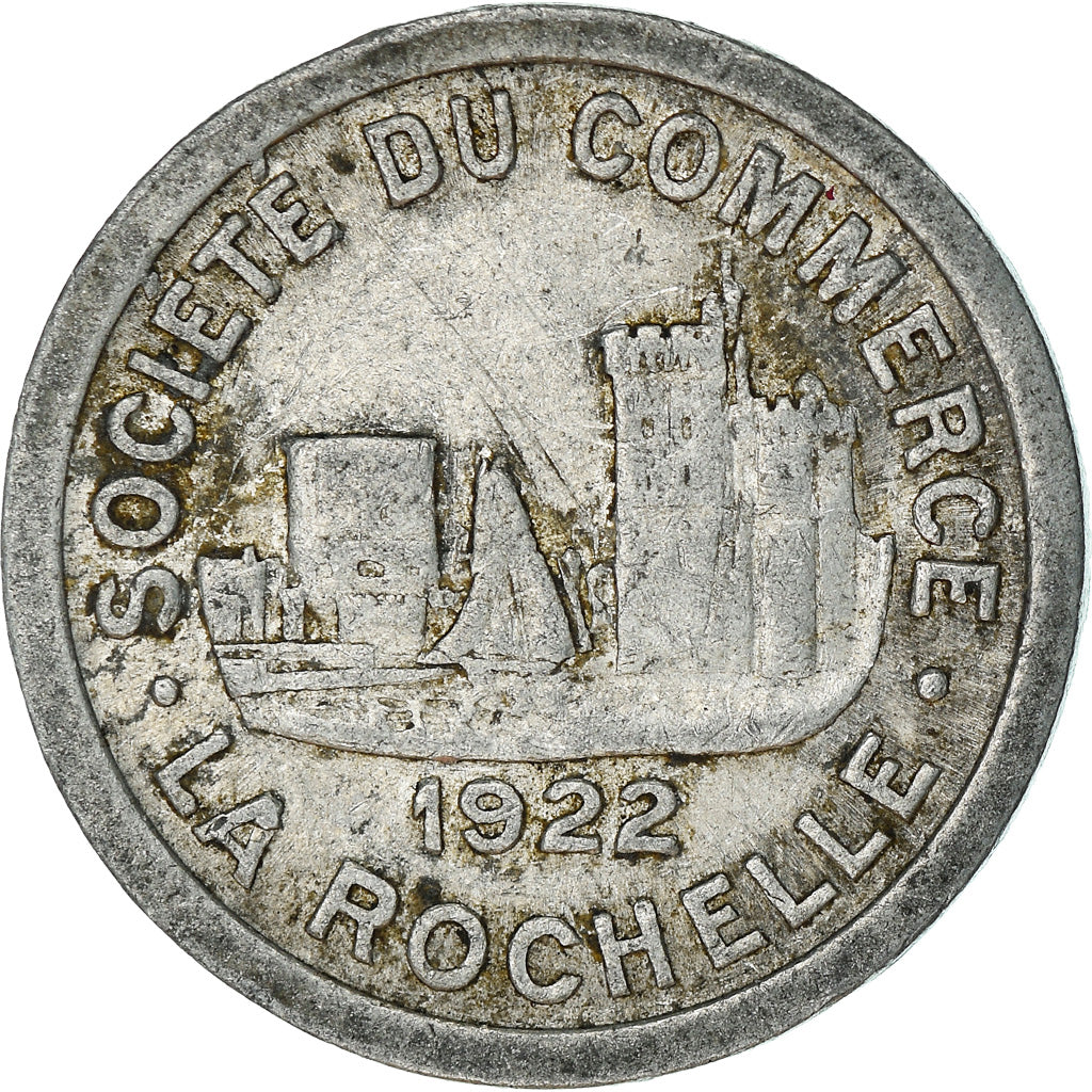 Coin, France, 10 Centimes, 1922, VF(30-35), Aluminium, Elie:10.5