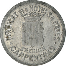 Munten, Frankrijk, Syndicats des Hôtels et Cafés, Carpentras, 25 Centimes