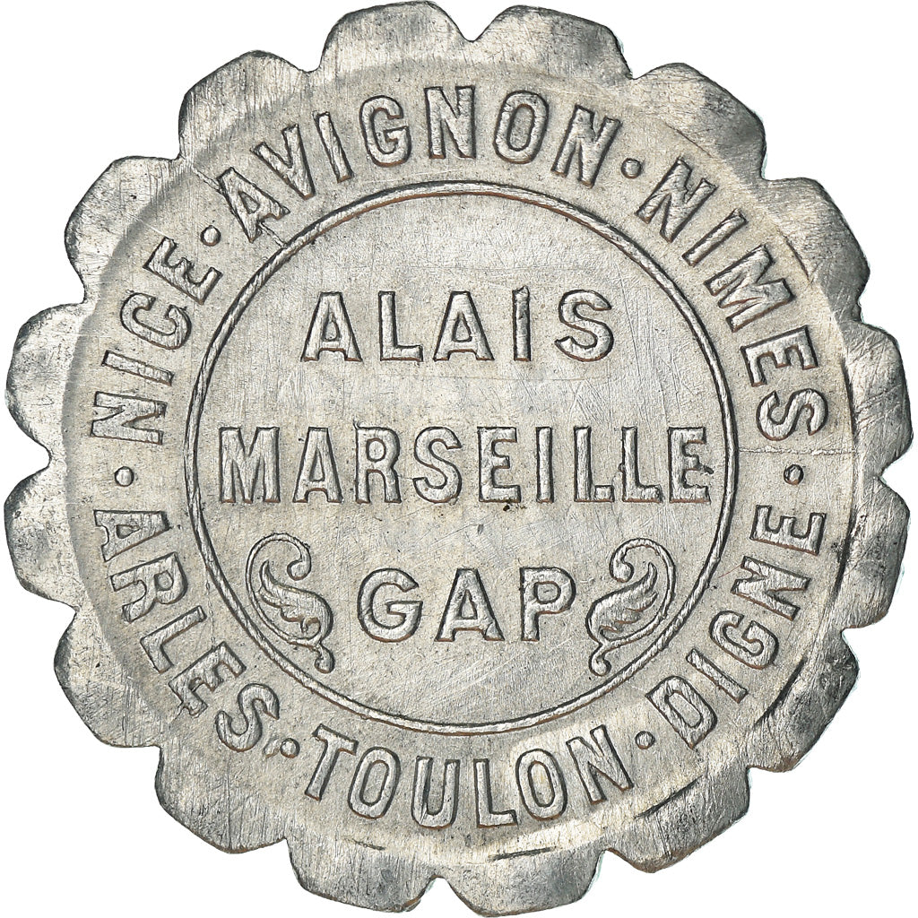 Coin, France, Chambres de Commerce de la Région Provençale, 10 Centimes, 1921