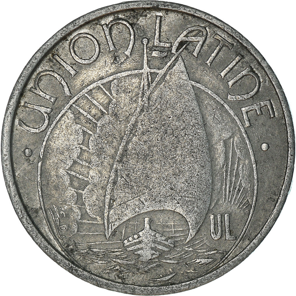 Coin, France, Union Latine, Comité Régional, Toulouse, 5 Centimes, 1922-1930