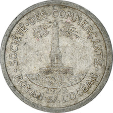 Moneta, Francja, Société des Commerçants, Royan, 10 Centimes, 1922