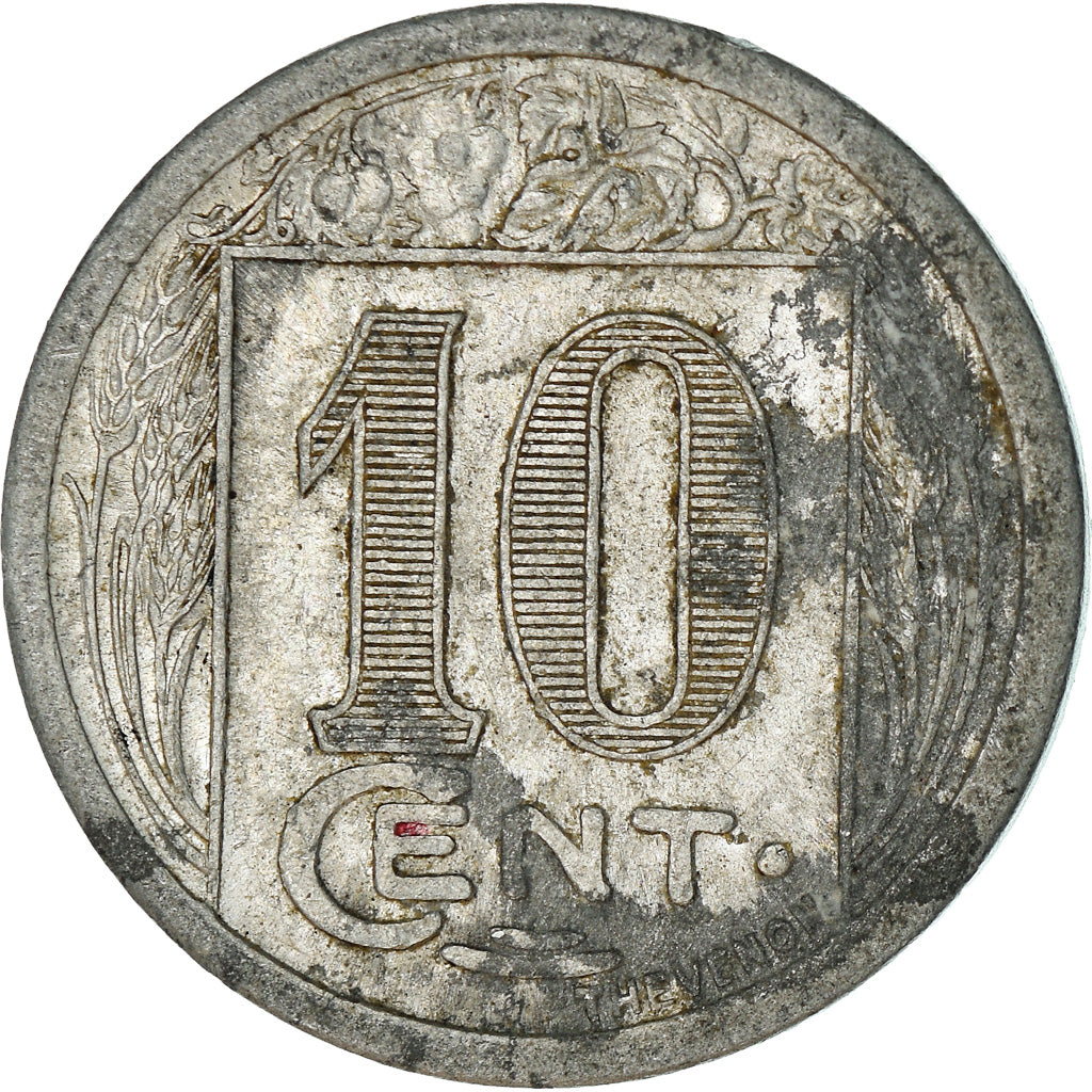 Moneta, Francja, Société des Commerçants, Royan, 10 Centimes, 1922