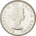 CANADA, 50 Cents, 1963, Royal Canadian Mint, KM #56, MS(63), Silver, 29.7, 11.67