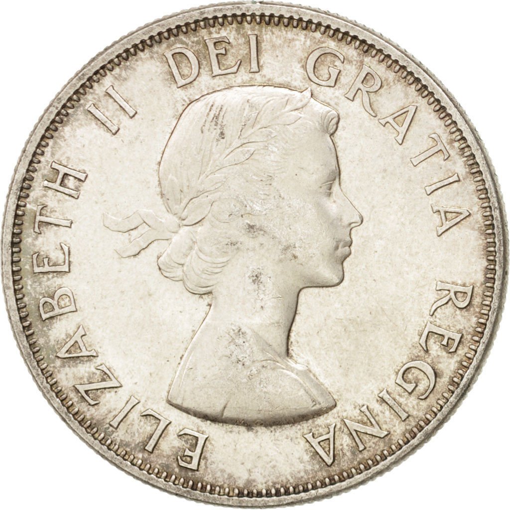 Monnaie, Canada, Elizabeth II, 50 Cents, 1953, Royal Canadian Mint, Ottawa, SUP