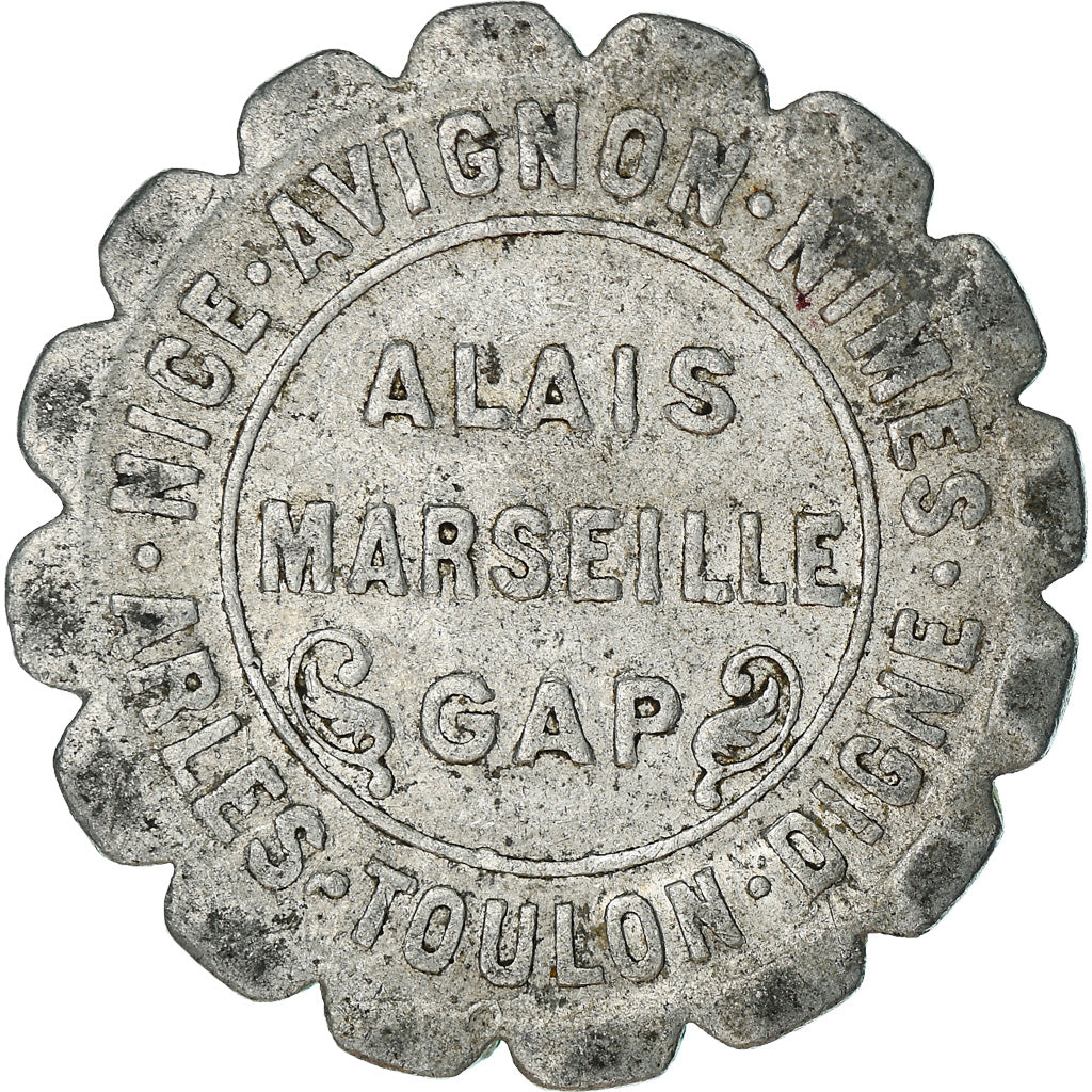 Coin, France, Chambres de Commerce de la Région Provençale, 10 Centimes, 1921
