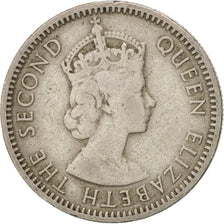 CYPRUS, 25 Mils, 1955, KM #35, VF(30-35), Copper-Nickel, 2.81