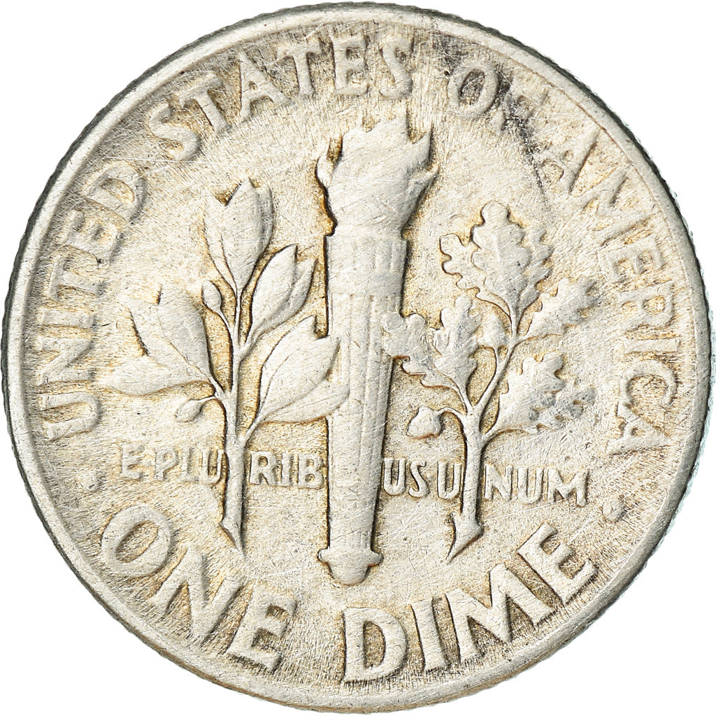 Moneta, USA, Roosevelt Dime, Dime, 1952, U.S. Mint, Philadelphia, VF(20-25)