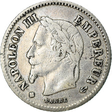 Münze, Frankreich, Napoleon III, Napoléon III, 20 Centimes, 1867, Strasbourg