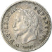 Moneta, Francia, Napoleon III, Napoléon III, 20 Centimes, 1867, Strasbourg