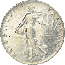 Moneta, Francia, Semeuse, 50 Centimes, 1917, Paris, SPL, Argento, KM:854
