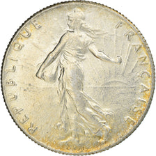 Moneta, Francia, Semeuse, 50 Centimes, 1919, Paris, SPL, Argento, KM:854