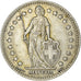 Moeda, Suíça, Franc, 1945, EF(40-45), Prata, KM:24