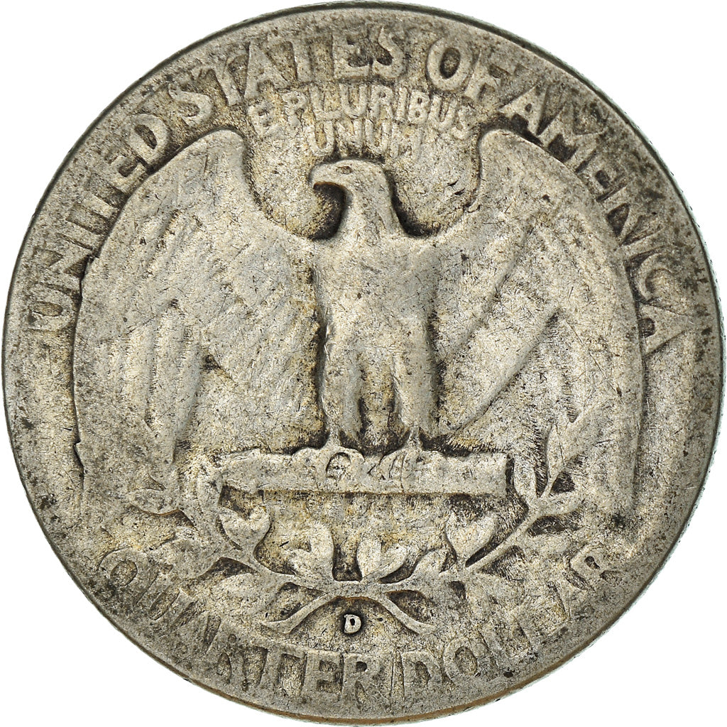 Coin, United States, Washington Quarter, Quarter, 1950, U.S. Mint, Denver