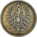 Münze, GERMANY - EMPIRE, Wilhelm I, Mark, 1881, Hambourg, SS, Silber, KM:7