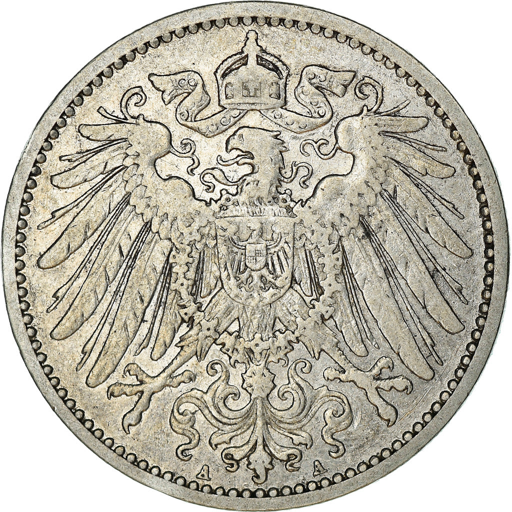 Moneta, GERMANIA - IMPERO, Wilhelm II, Mark, 1901, Berlin, BB, Argento, KM:14