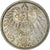 Moneta, NIEMCY - IMPERIUM, Wilhelm II, Mark, 1906, Stuttgart, AU(50-53), Srebro