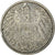 Coin, GERMANY - EMPIRE, Wilhelm II, Mark, 1909, Karlsruhe, AU(50-53), Silver