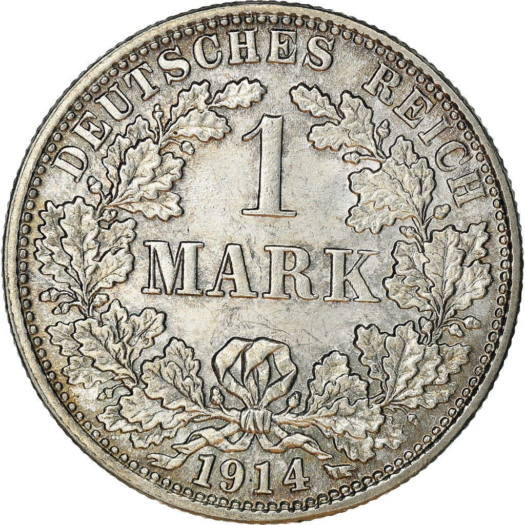 Moneta, GERMANIA - IMPERO, Wilhelm II, Mark, 1914, Stuttgart, SPL-, Argento
