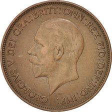 GREAT BRITAIN, Penny, 1934, KM #838, EF(40-45), Bronze, 31, 9.56