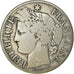 Moneda, Francia, Cérès, 2 Francs, 1871, Paris, BC, Plata, KM:817.1