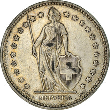 Moneta, Svizzera, 2 Francs, 1921, Bern, MB+, Argento, KM:21