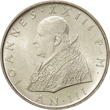VATICAN CITY, 500 Lire, 1961, KM #65.2, MS(63), Silver, 29.3, 11.05