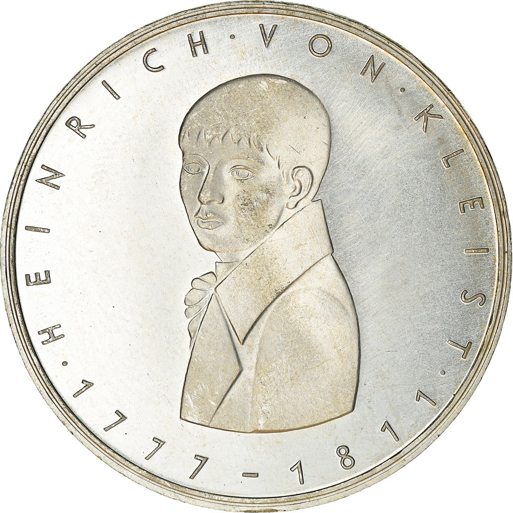 Coin, GERMANY - FEDERAL REPUBLIC, 5 Mark, 1977, Karlsruhe, Germany, AU(55-58)