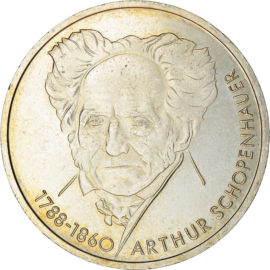 Coin, GERMANY - FEDERAL REPUBLIC, 10 Mark, 1988, Munich, Germany, MS(63)