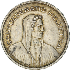 Coin, Switzerland, 5 Francs, 1933, Bern, EF(40-45), Silver, KM:40