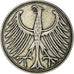 Coin, GERMANY - FEDERAL REPUBLIC, 5 Mark, 1951, Stuttgart, EF(40-45), Silver