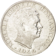 ROMANIA, 25000 Lei, 1946, KM #70, AU(50-53), Silver, 32, 12.49