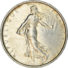 Münze, Frankreich, Semeuse, 5 Francs, 1963, Paris, SS+, Silber, KM:926