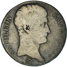 Moneda, Francia, Napoléon I, 5 Francs, 1805, Limoges, BC+, Plata, KM:662.7