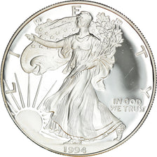 Coin, United States, Dollar, 1994, U.S. Mint, Philadelphia, MS(65-70), Silver
