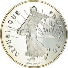 Coin, France, 5 Francs, 2001, Paris, MS(65-70), Silver, KM:1309