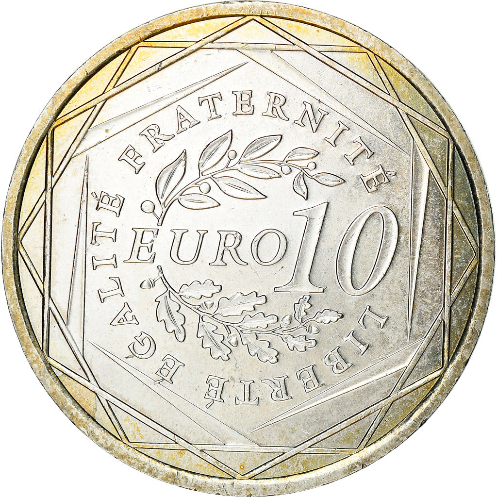 France, 10 Euro, 2009, Paris, AU(50-53), Silver, KM:1580