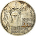 Coin, France, Statue de la Liberté, 100 Francs, 1986, EF(40-45), Silver