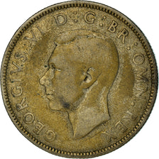 Moneta, Gran Bretagna, George VI, Florin, Two Shillings, 1941, MB, Argento