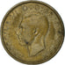 Moneta, Gran Bretagna, George VI, Florin, Two Shillings, 1941, MB, Argento