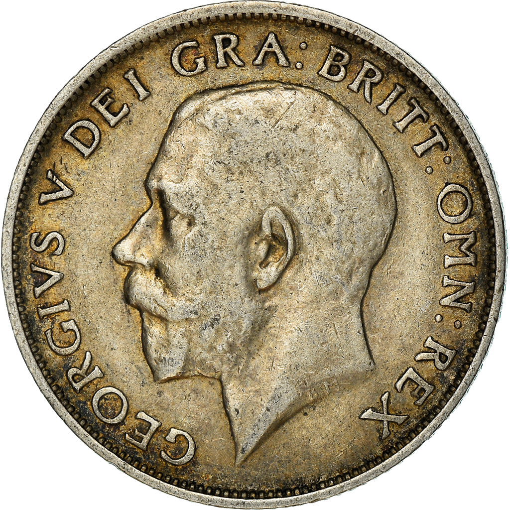 Coin, Great Britain, George V, Shilling, 1913, EF(40-45), Silver, KM:816