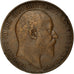 Münze, Großbritannien, Edward VII, Penny, 1908, SS, Bronze, KM:794.2