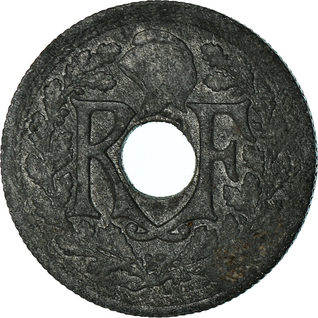 Moneta, Francia, Lindauer, 10 Centimes, 1945, Beaumont - Le Roger, BB, Zinco