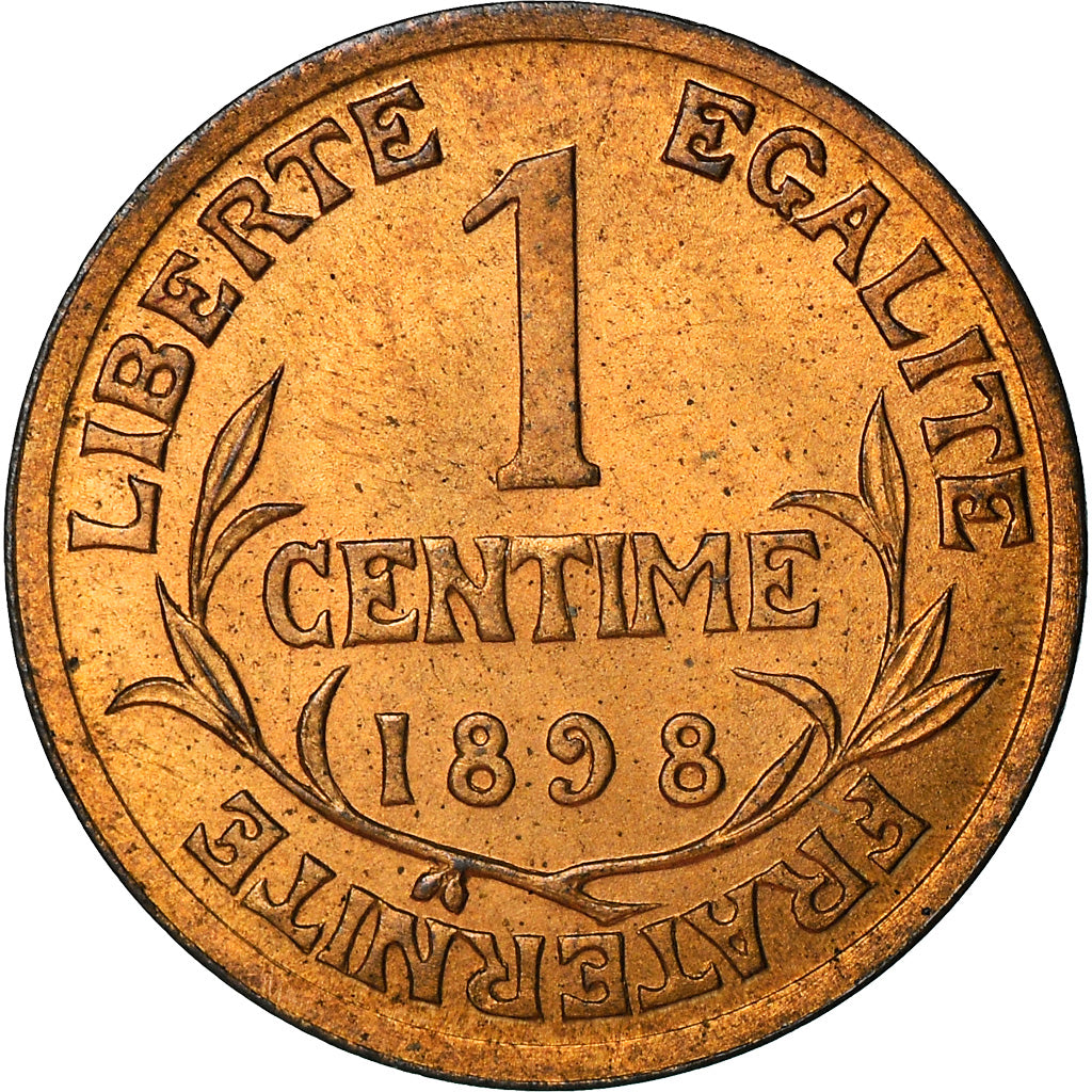 Coin, France, Dupuis, Centime, 1898, Paris, MS(63), Bronze, KM:840, Gadoury:90