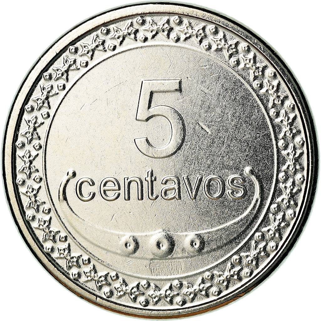 Moeda, TIMOR-LESTE, 5 Centavos, 2011, MS(63), Aço Revestido a Níquel